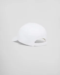Hombre Prada SOMBREROS Y GUANTES^Gorra De Béisbol En Dril