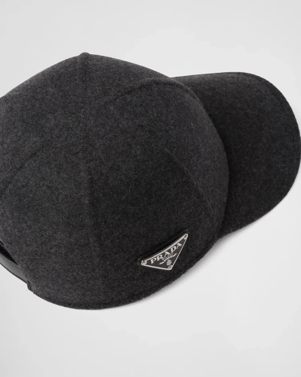 Hombre Prada SOMBREROS Y GUANTES^Gorra De Béisbol En Fieltro