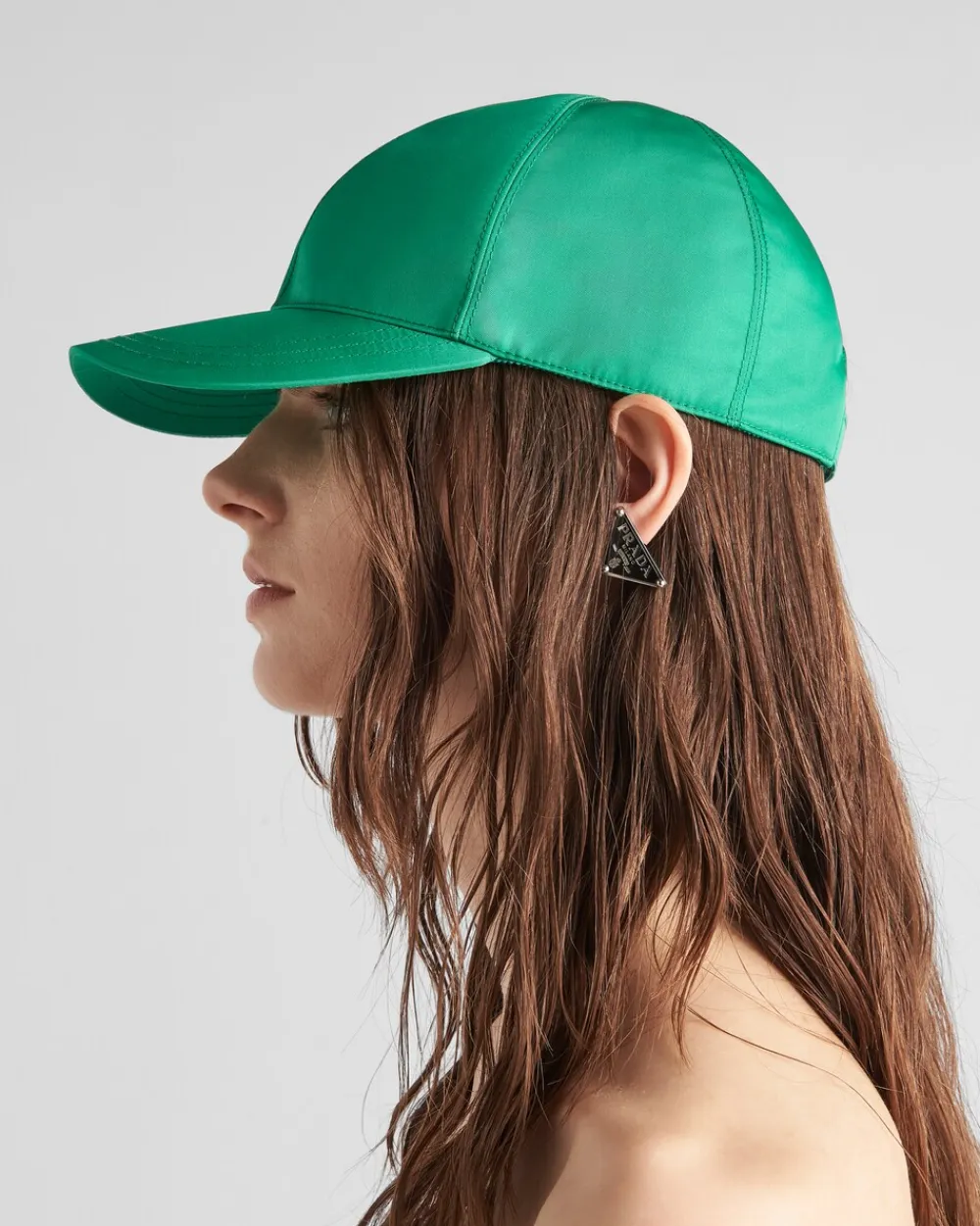 Mujer Prada COLECCIÓN FEMENINA|SOMBREROS Y GUANTES^Gorra De Béisbol En Re-nylon