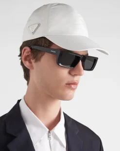 Hombre Prada COLECCIÓN MASCULINA|SOMBREROS Y GUANTES^Gorra De Béisbol En Re-nylon