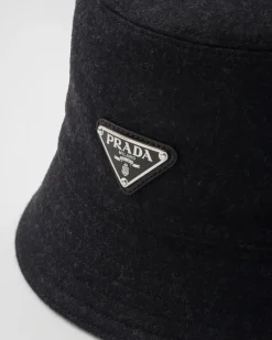 Hombre Prada SOMBREROS Y GUANTES^Gorra Para La Lluvia De Loden