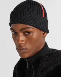 Hombre Prada BOLSOS Y ACCESORIOS^Gorro De Lana