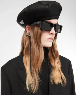 Mujer Prada COLECCIÓN FEMENINA|SOMBREROS Y GUANTES^Gorro De Re-nylon
