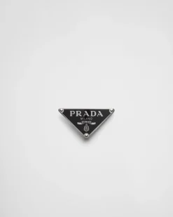 Hombre Prada CINTURONES PERSONALIZADOS^Hebilla De Metal Esmaltado Para Cinturón