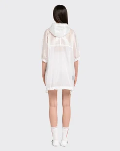 Mujer Prada ROPA^Impermeable Con Capucha Antidesgarro