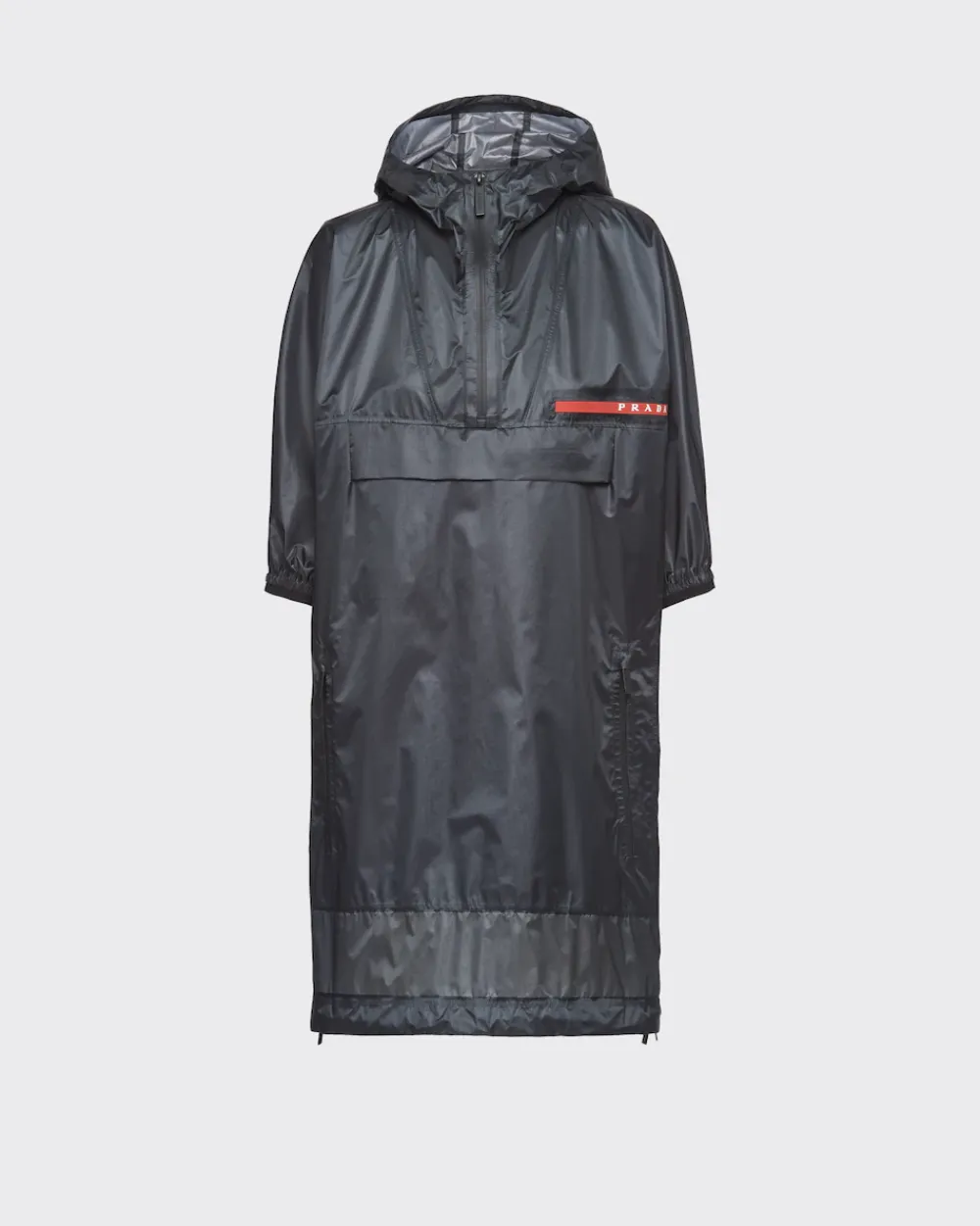 Mujer Prada ROPA^Impermeable Con Capucha Antidesgarro