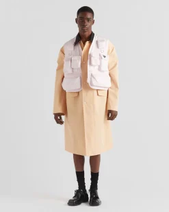 Hombre Prada CHAQUETAS Y ABRIGOS^Impermeable De Algodón