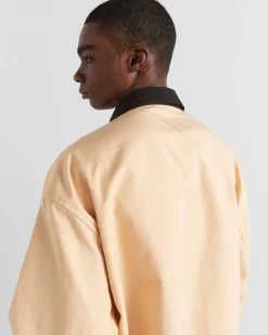 Hombre Prada CHAQUETAS Y ABRIGOS^Impermeable De Algodón