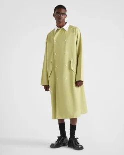 Hombre Prada CHAQUETAS Y ABRIGOS^Impermeable De Algodón