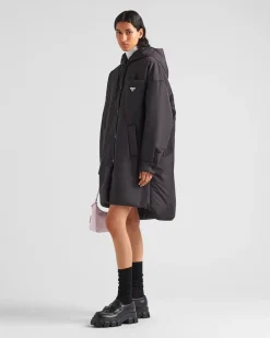 Mujer Prada ROPA DE ABRIGO^Impermeable Ligero De Re-nylon Holgado