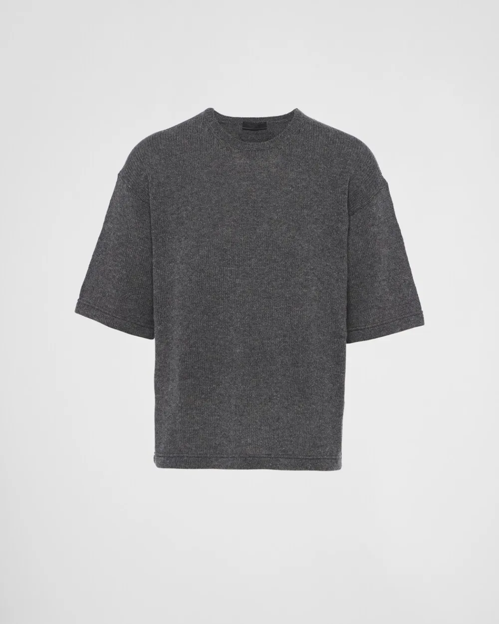 Hombre Prada TEJIDOS DE PUNTO^Jersey Con Cuello Redondo De Cachemir