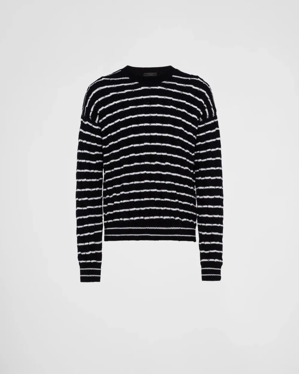 Hombre Prada TEJIDOS DE PUNTO^Jersey Con Cuello Redondo De Cachemir