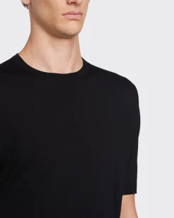 Hombre Prada TEJIDOS DE PUNTO^Jersey Con Cuello Redondo De Lana De Estambre