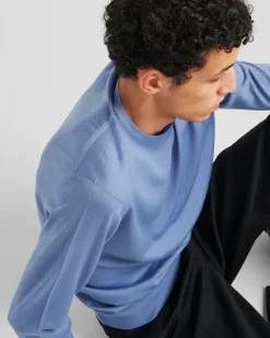 Hombre Prada TEJIDOS DE PUNTO^Jersey Con Cuello Redondo De Lana De Estambre