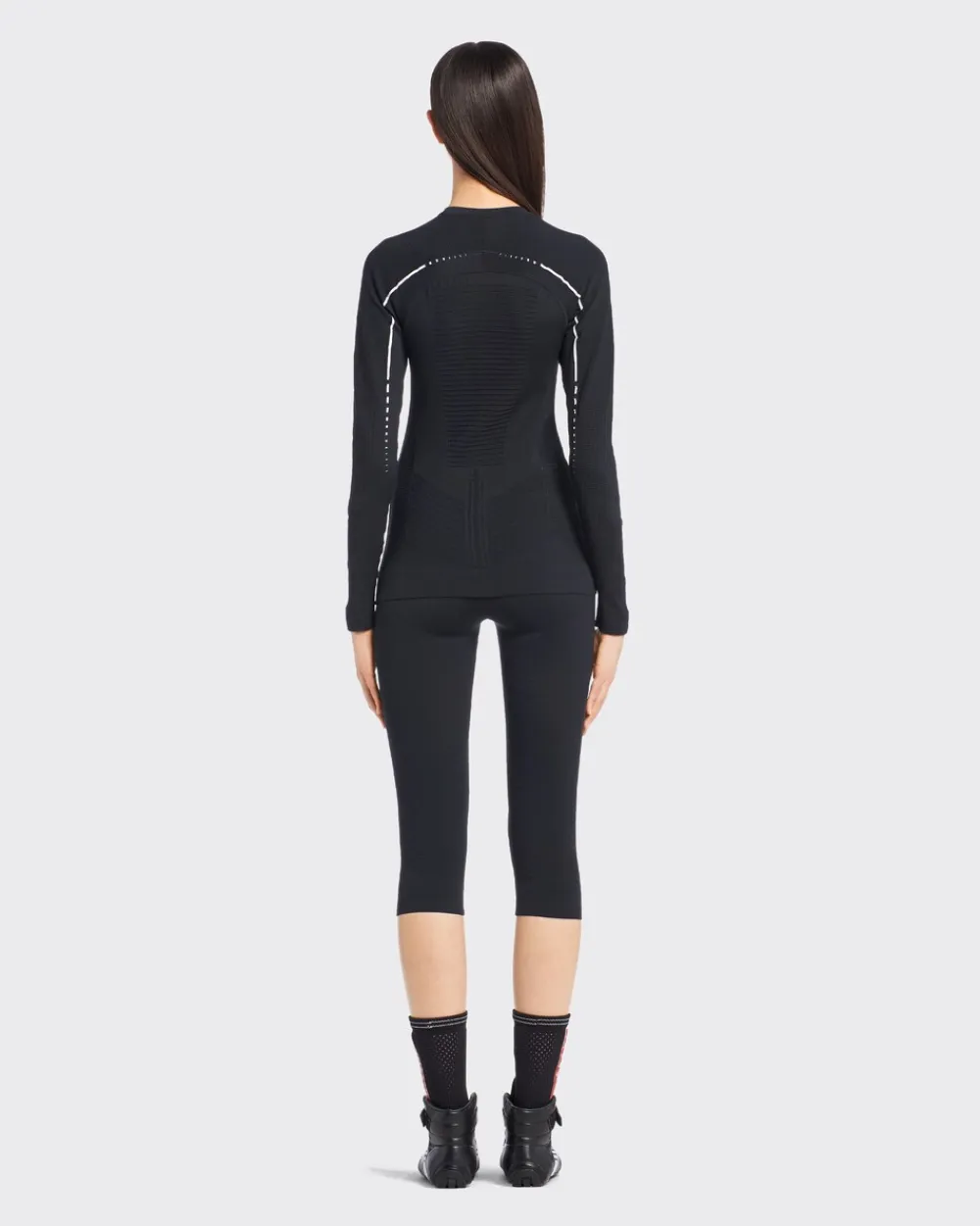 Mujer Prada ROPA^Jersey Cuello Redondo De Poliéster Reciclado