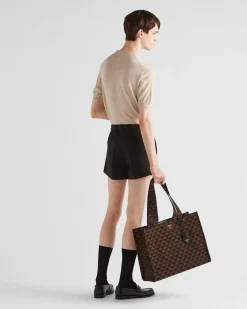 Hombre Prada TEJIDOS DE PUNTO^Jersey De Cachemir Con Cuello Redondo