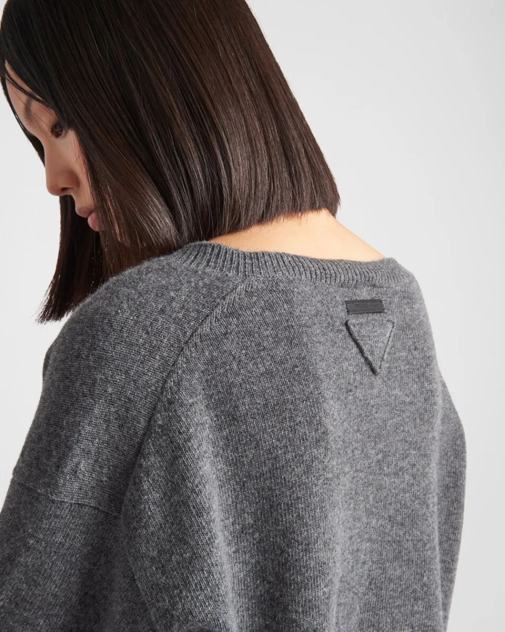 Mujer Prada TEJIDOS DE PUNTO^Jersey De Cachemir Y Lana