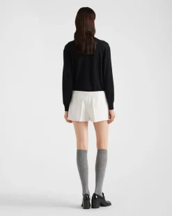 Mujer Prada TEJIDOS DE PUNTO^Jersey De Cachemir Y Lana