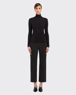 Mujer Prada TEJIDOS DE PUNTO^Jersey De Cachemir Y Seda