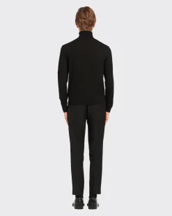 Hombre Prada TEJIDOS DE PUNTO^Jersey De Cuello Alto De Lana