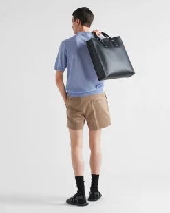 Hombre Prada TEJIDOS DE PUNTO^Jersey De Cuello Redondo De Lana Superfina