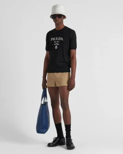 Hombre Prada TEJIDOS DE PUNTO^Jersey De Cuello Redondo De Lana Superfina