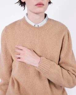 Mujer Prada TEJIDOS DE PUNTO^Jersey De Lana Y Cachemir Con Cuello Redondo