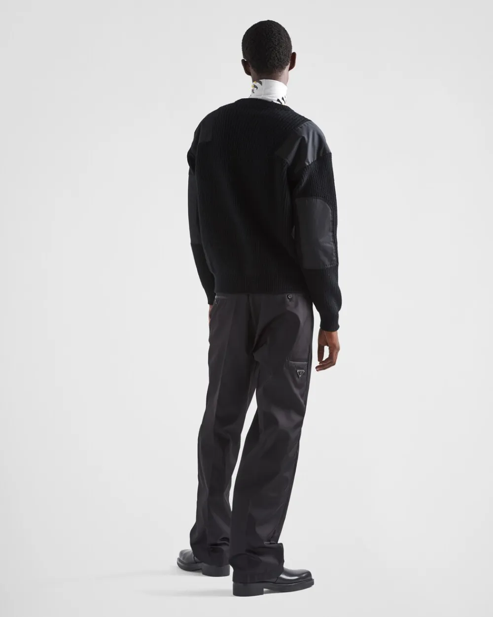 Hombre Prada TEJIDOS DE PUNTO^Jersey De Lana Y Re-nylon