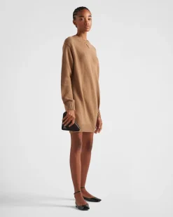 Mujer Prada TEJIDOS DE PUNTO^Jersey Holgado De Lana Y Cachemir