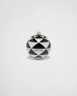 Mujer Prada JUEGOS Y ACCESORIOS PARA EL HOGAR^Juego De Adornos Navideños De Cristal