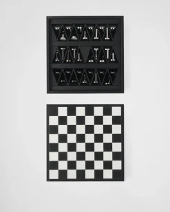 Mujer/Hombre Prada JUEGOS|JUEGOS Y ACCESORIOS PARA EL HOGAR^Juego De Ajedrez De Piel Saffiano
