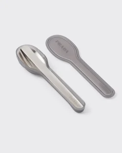 Mujer/Hombre Prada DEPORTE Y OCIO|JUEGOS Y ACCESORIOS PARA EL HOGAR^Juego De Cubiertos De Acero Inoxidable