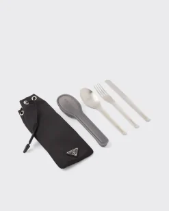 Mujer/Hombre Prada DEPORTE Y OCIO|JUEGOS Y ACCESORIOS PARA EL HOGAR^Juego De Cubiertos En Acero Inoxidable