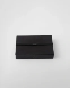 Mujer/Hombre Prada JUEGOS|JUEGOS Y ACCESORIOS PARA EL HOGAR^Juego De Póker De Piel Saffiano