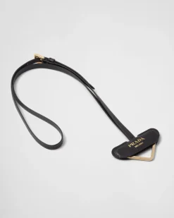Mujer Prada ACCESORIOS TECNOLÓGICOS Y LLAVEROS^Llavero De Metal Y Piel