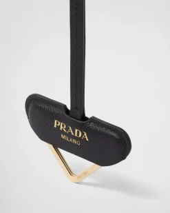 Mujer Prada ACCESORIOS TECNOLÓGICOS Y LLAVEROS^Llavero De Metal Y Piel