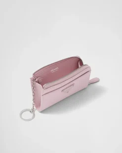 Mujer Prada ACCESORIOS TECNOLÓGICOS Y LLAVEROS^Llavero De Piel Saffiano