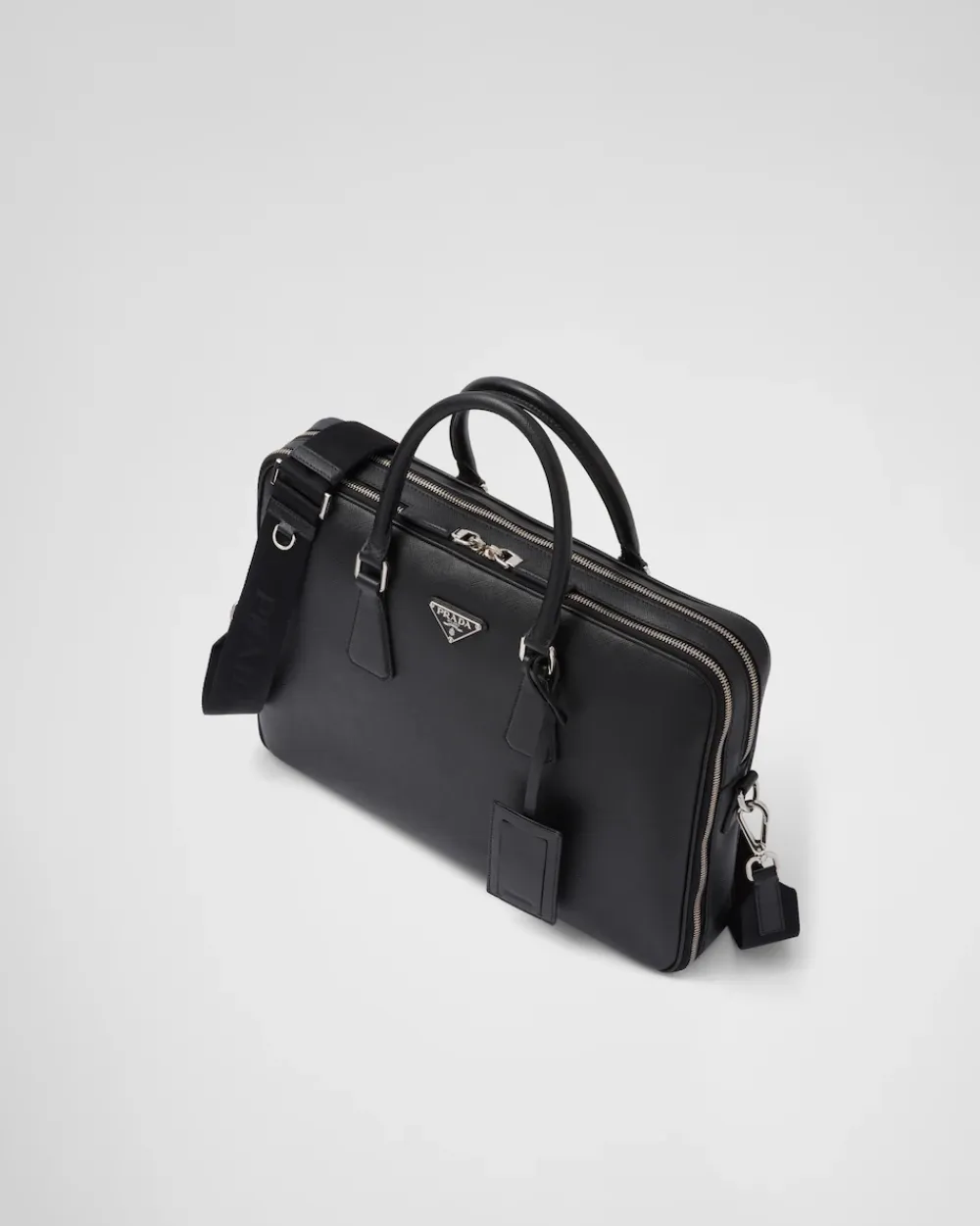 Mujer/Hombre Prada MALETAS|MALETAS^Maletín De Piel Saffiano
