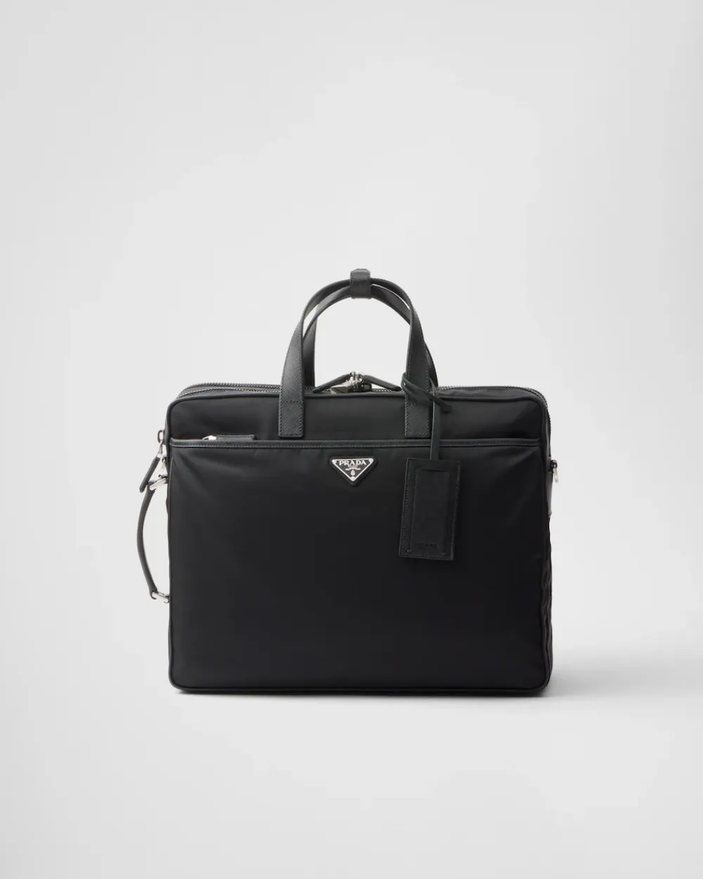 Mujer/Hombre Prada COLECCIÓN MASCULINA|MALETAS^Maletín De Re-nylon Y Piel Saffiano