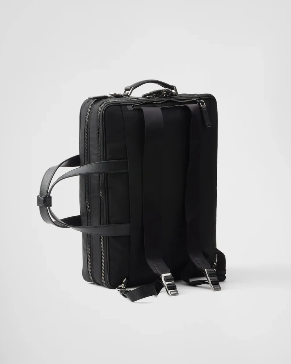 Mujer/Hombre Prada COLECCIÓN MASCULINA|MALETAS^Maletín De Re-nylon Y Piel Saffiano