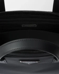 Mujer/Hombre Prada COLECCIÓN MASCULINA|MALETAS^Maletín De Re-nylon Y Piel Saffiano