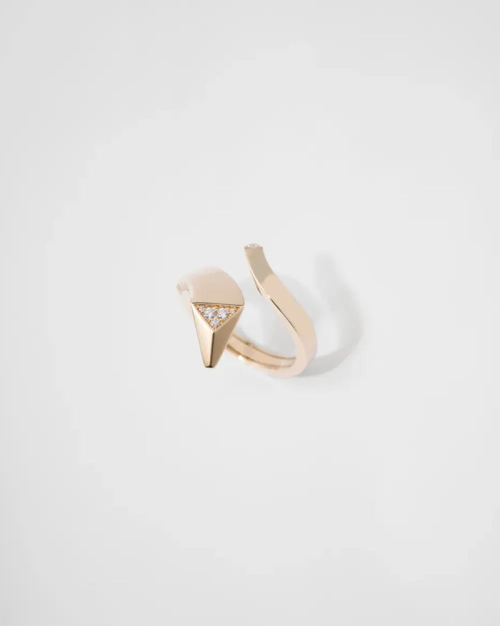 Mujer/Hombre Prada COLECCIÓN DE JOYERÍA ELEGANTE|COLECCIÓN DE JOYERÍA ELEGANTE^Minianillo De Serpiente Eternal Gold En Oro Amarillo Y Diamantes