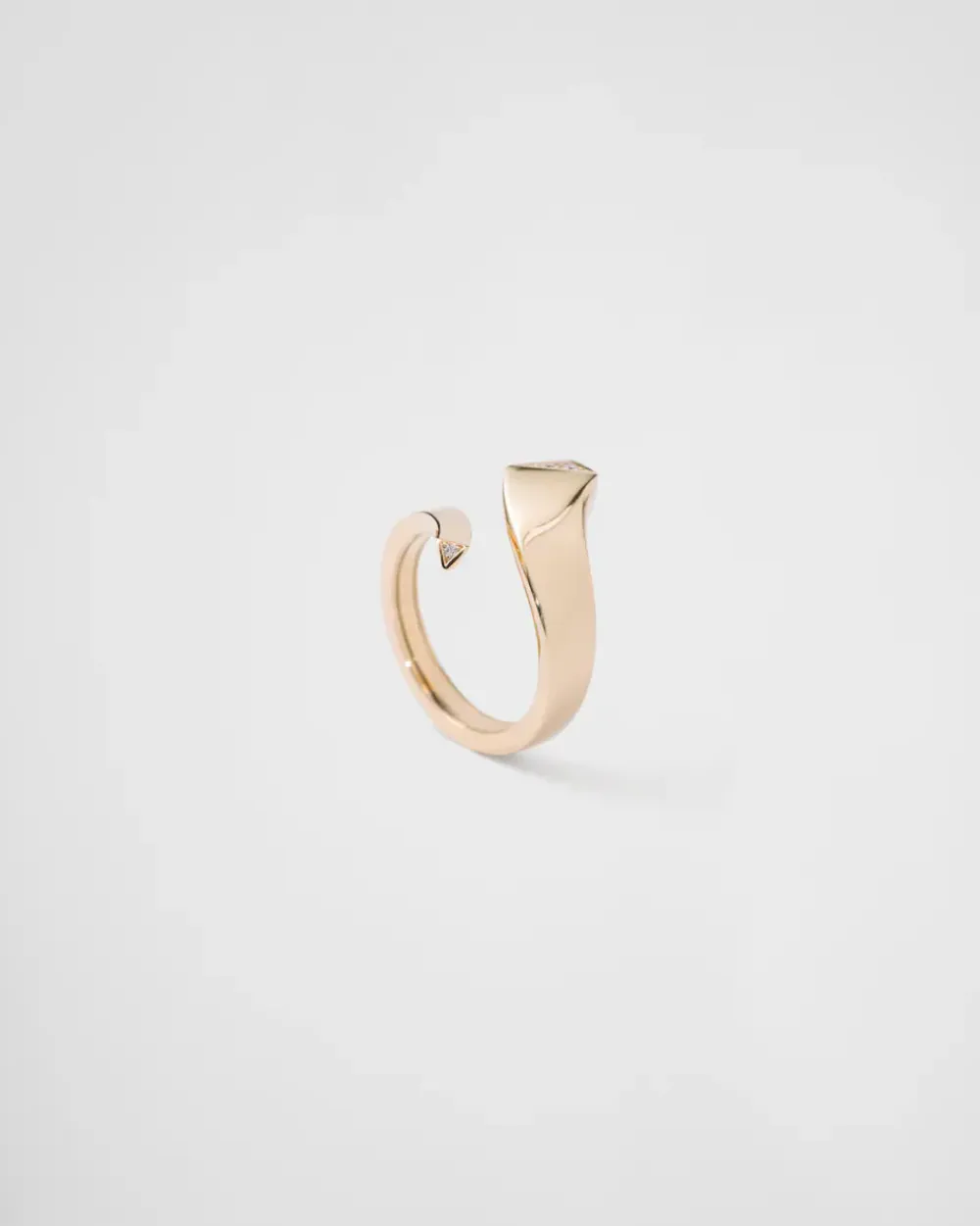 Mujer/Hombre Prada COLECCIÓN DE JOYERÍA ELEGANTE|COLECCIÓN DE JOYERÍA ELEGANTE^Minianillo De Serpiente Eternal Gold En Oro Amarillo Y Diamantes