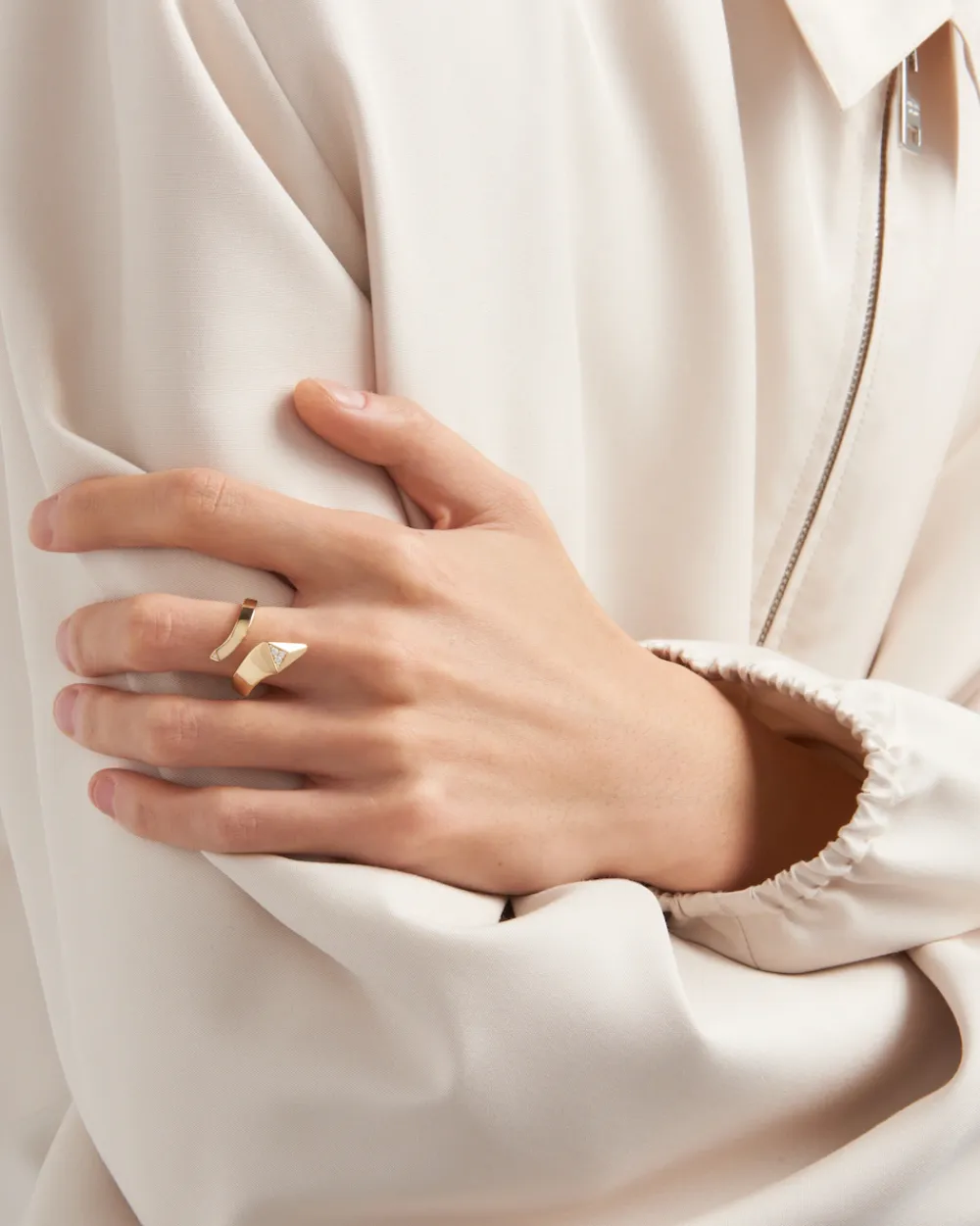 Mujer/Hombre Prada COLECCIÓN DE JOYERÍA ELEGANTE|COLECCIÓN DE JOYERÍA ELEGANTE^Minianillo De Serpiente Eternal Gold En Oro Amarillo Y Diamantes