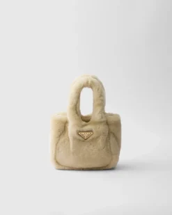 Mujer Prada MINIBOLSOS|MINIBOLSOS^Minibolso De Mano De Borreguillo