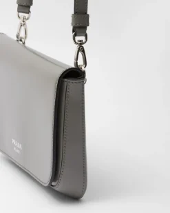 Hombre Prada BOLSOS MENSAJEROS^Minibolso De Piel Con Bandolera