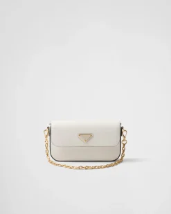 Mujer Prada BOLSOS DE HOMBRO|BOLSOS DE HOMBRO^Minibolso De Piel Saffiano