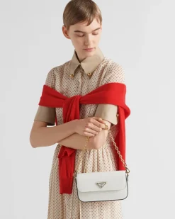 Mujer Prada BOLSOS DE HOMBRO|BOLSOS DE HOMBRO^Minibolso De Piel Saffiano