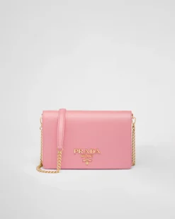 Mujer Prada MINIBOLSOS|MINIBOLSOS^Minibolso De Piel Saffiano