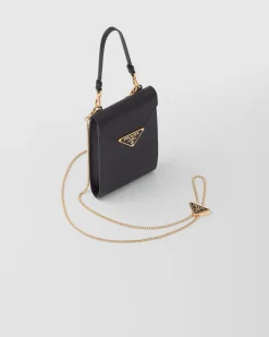Mujer Prada MINIBOLSOS|MINIBOLSOS^Minibolso De Piel Saffiano